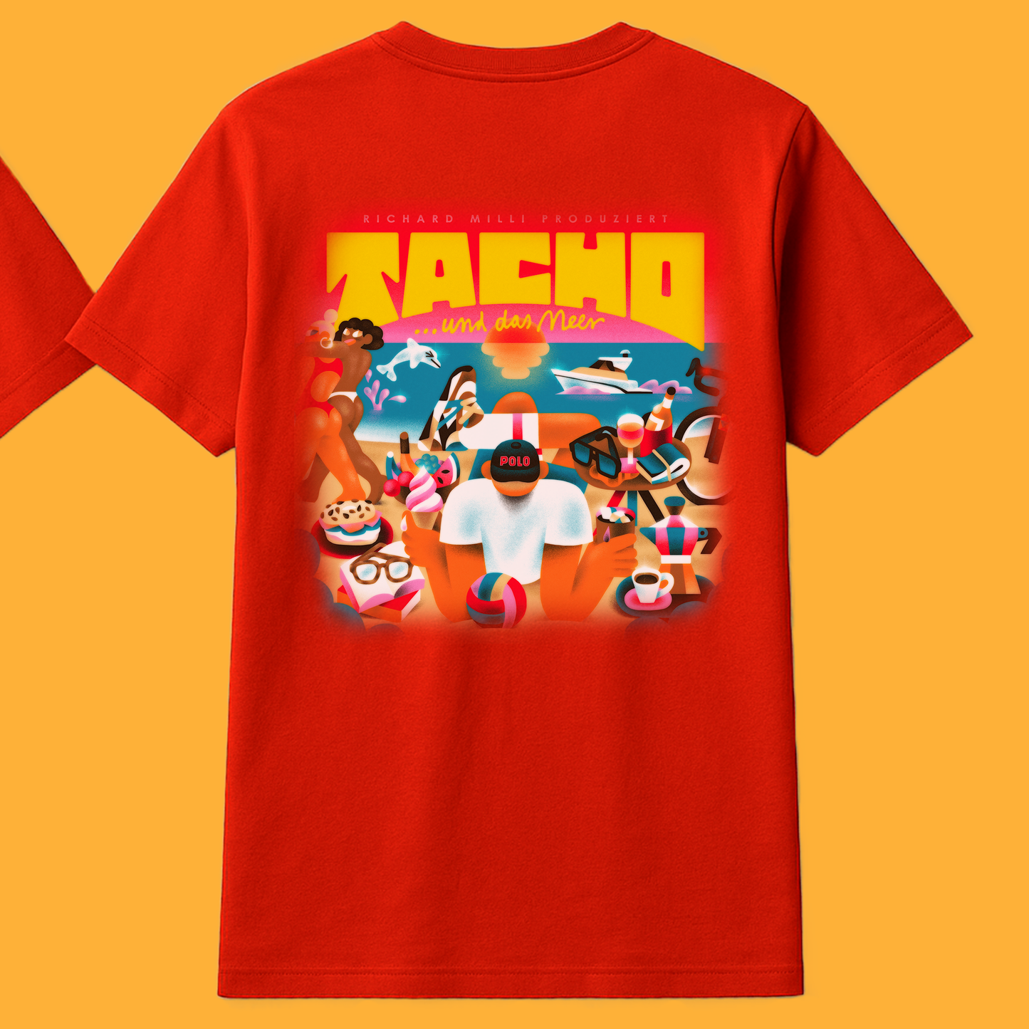 Tacho und Richard Milli – ... und das Meer - T-Shirt & Special limited Edition Vinyl Bundle