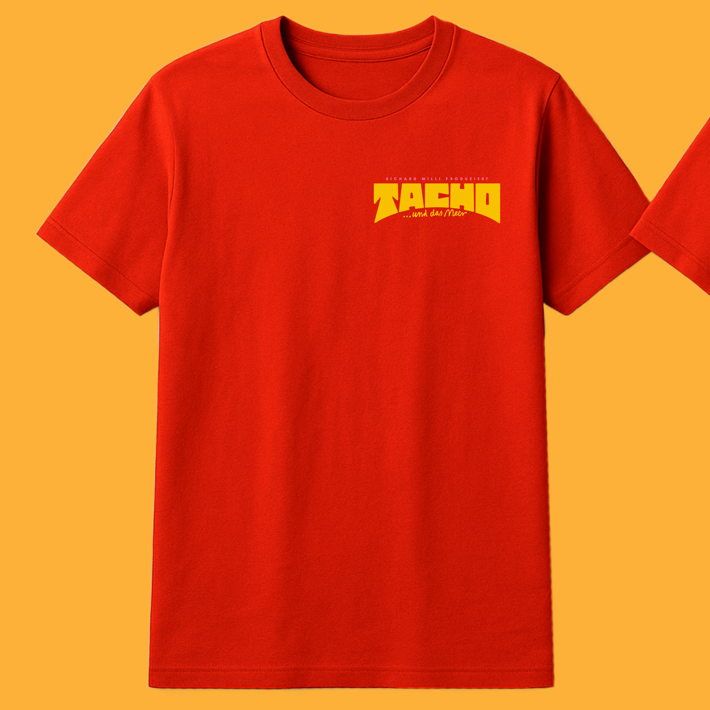 Tacho und Richard Milli – ... und das Meer – Red T-Shirt