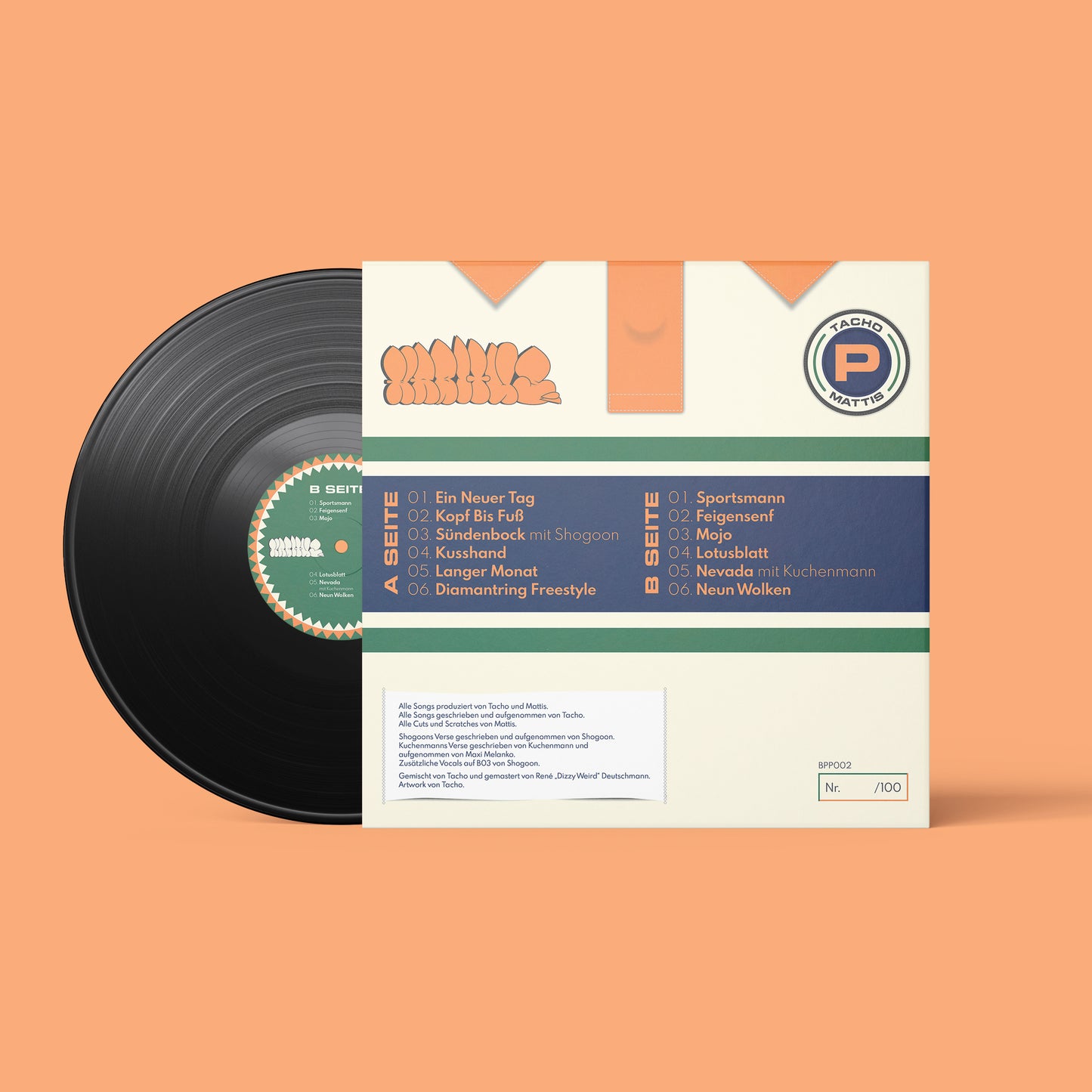Tacho & Mattis - Habitus Limited Black Vinyl